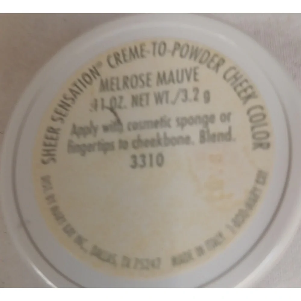 Mary‎ Kay Sheer Sensation Creme-To-Powder Cheek Color Melrose Mauve .11 Oz NOS